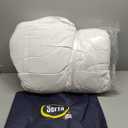 Serta Goose Feather Down Fiber Cotton Comforter Queen Size - 100% Cotton Duvet Insert - Hotel Luxury Hypoallergenic Bedding Comforter Extra Warmth 90 x 90 Inch White