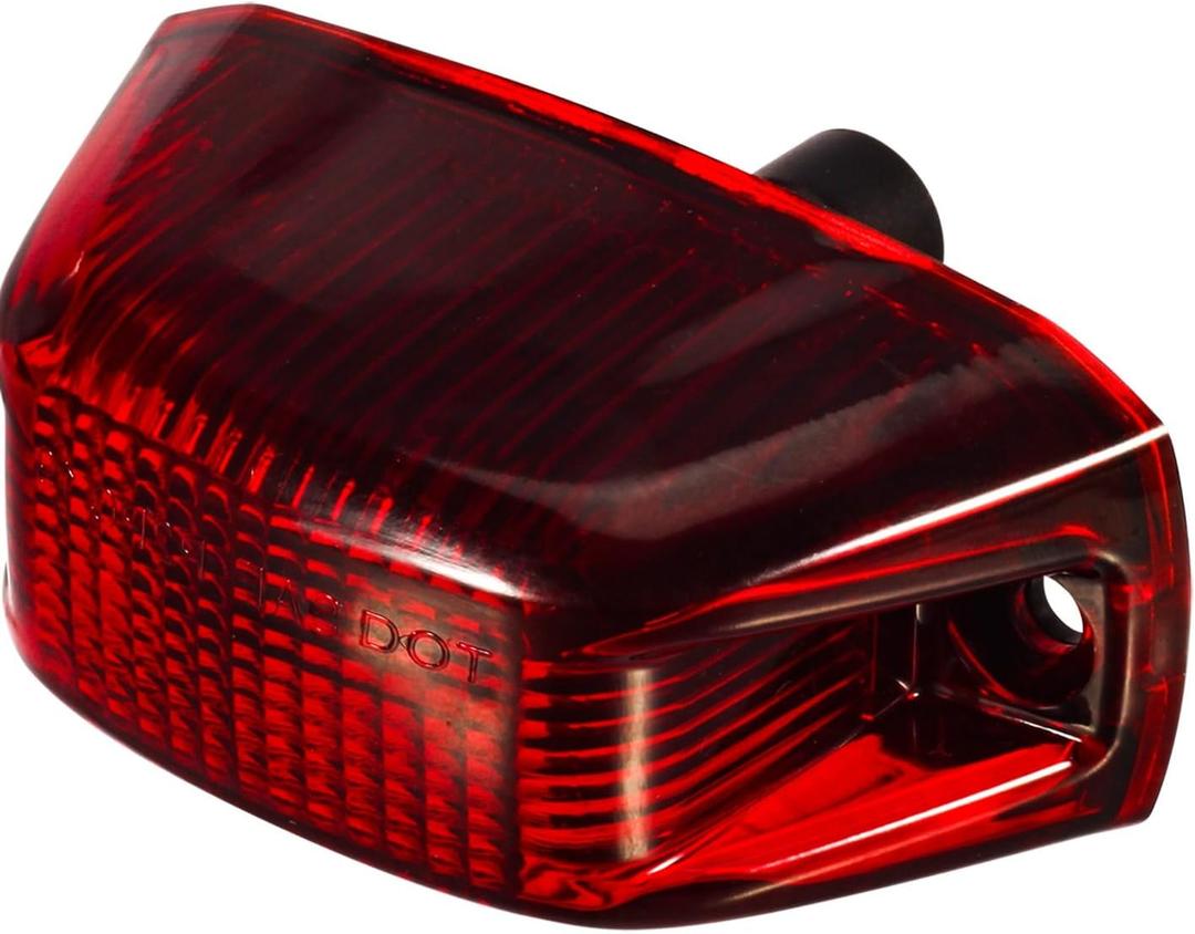 Partsam 1pcs Rear Cab Marker Roof Light Rear Roof Mounted Cab Light Lamp Top Clearance Light Reflective Lights Assembly Compatible With Ram Promaster Vans 2014 2015 2016 2017 2018(Red Len/Red Light)