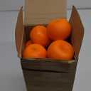 24 Pcs Fake Oranges Faux Oranges Artificial Fruits for Decoration 3 Inch Mini Lifelike Decorative Fruits for Bowls Decor Table Centerpieces Home Kitchen Party Decor (Orange)