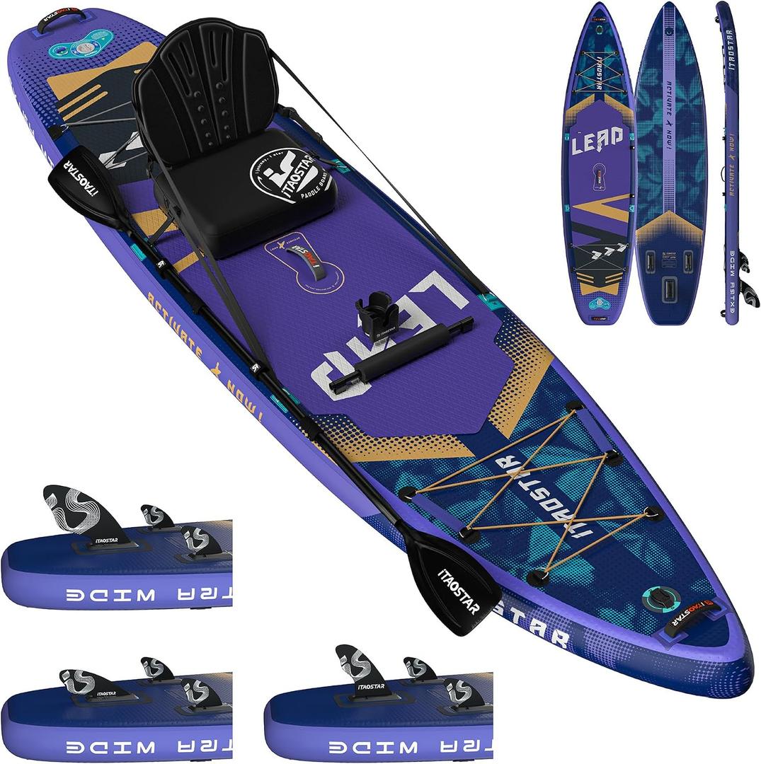 iTAOSTAR Lead-Activate Now, 12'x35/11'x33, Paddle Board w/All Accessories