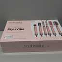 StyleVibe 6-in-1 Air Styler, Hair Dryer & Blow Dryer Brush with Auto-Wrap Curl L/R, Fast Drying, Smooth Blowouts, Root-Lift Volume, No Heat Damage Frizz-Free Thermal Brush, Gifts for Women