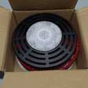 4Pack Brush for Shark Steam Mop S7000 S7001 S7020 S7005 S8021 S8001 Replacement Brush Head and Scrub Pad Abrasive Polishing Pad (Compatible only with Shark; not Compatible with Other Brands)