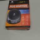 Coffee Mug Warmer - Fastest Heating & Highest Temperature, Coffee Cup Warmer for Desk Auto Shut Off, 4 Temp Settings & 1-12H Timer, Smart Electric Beverage Warmer for Coffee, Tea (Black)