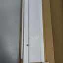 Cordless Mini Blinds 20" W, White Vinyl Blinds, Horizontal Light Filtering Blinds, Window Blinds for Indoor Windows, Office, Kitchen, Bathroom and Living Room