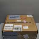 VEVOR 2 Section Laundry Sorter, Large Laundry Hamper with Metal Frame and Wooden Tabletop, Freestanding Storage Organizer Baskets with Pull-Out 600D Oxford Cloth Bags for Dirty Clothes, Bathroom