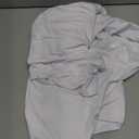 4ft Table Cover Fitted, White Spandex Table Covers, Washable and Wrinkle Resistant Stretch Tablecloths Rectangle for Events, Wedding, Banquets, Parties (48" x 30" (Rectangular)