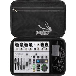 Aproca Hard Storage Travel Case, Fit for Behringer FLOW 8 / Xenyx 802 Premium 8-Input Digital Mixer