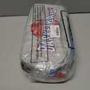 4 Pcs Double Layer Basketball Accessory Bags with Zipper - Toiletry Travel Bags Basketball Items Accessories Essentials Stuff Organizer for Youth Players Team Gifts