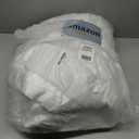 Madison Park Windom Down Alternative Blanket, Premium 3M Scotchgard Moisture Wicking Treatment, Lightweight and Soft Bed Cover For All Season, Satin Trim, White King