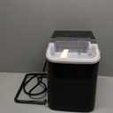 Ice Makers Countertop, Portable Ice Machine with Carry Handle, 2 Sizes of Icecube for Home Kitchen Bar Party Camping