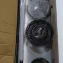 TCL 72 Inch Large Black Ceiling Fans with Lights and Remote