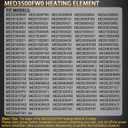 Dryer Heating Element Kit Compatible With Maytag MED3500FW0 MEDB200VQ0 MED5500FW0 MED4200BW0 MED5500FC0 MED6000AW0 MEDB400VQ0 MEDB400VQ1 MED8200FC0 MED3000BW0 MED4000BW0