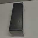 Premium Bamboo Kitchen Drawer Organizer - Set of 2, Stackable Utensils Holder, Storage Box Tray for Kitchen Drawers, Cabinet, Utensil, Silverware, Spatula, Flatware or Makeup, Vanity, Bathroom(Black) (9 x 3 x 2 Inch)