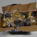 24 Pack Mini Trophies for Kids Awards,Plastic Gold Award Trophy Cups,Golden Award Trophy Cups Set,Gold Participation Trophys Cup for Party Favors,Rewards,Props,Sports,Competitions(4 in)