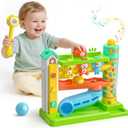 Musical Toys for 1 Year Old Boy, 1st First Birthday Boy Gifts, Bilingual Learning Toys with Music Light, Toddlers Toy 1-2 Yr, Gifts Presents for 1 + Year Old Boy Girl