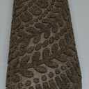 RORA Half Circle Door Mat Front Door Mat Outside Entrance Welcome Mats Outdoor Indoor Semicircular Doormat for Outdoor Half Round Door Mats for Garage Muddy Paws 17x30 (Brown)