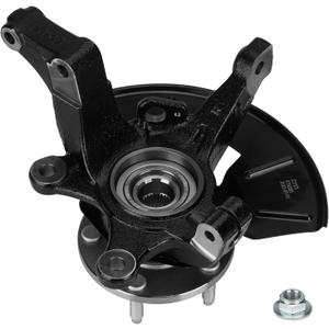 Front Left Steering Knuckles Wheel Bearing Hub Assembly for Ford Escape 2005-2012, for Mazda Tribute 2005-2011, for Mercury Mariner 2005-2011, 698-405 LK015 5L8Z3K186BA, Driver Side