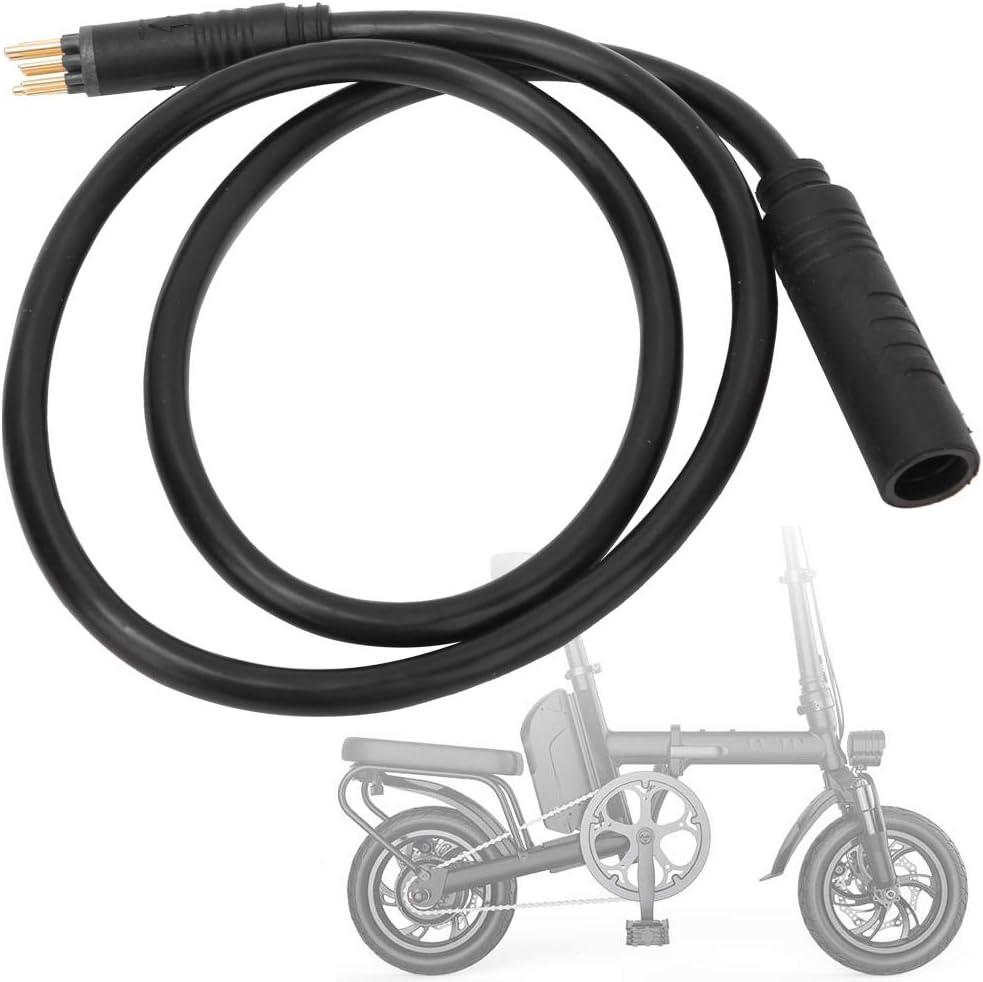 9 Pin E-Bike Motor Extension Cable, Female to Male Electric Bike Wire, Waterproof E-Bike Cable Conversion Kit, Wheel Motor Extension Cable for E-Bike(1.5x600mm)