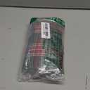 Green Red Plaid Christmas Table Runner, Winter Holiday Table Runners 108 inches Long Xmas Decorations Indoor Outdoor Farmhouse Home Kitchen Dining Party Decor (13x107")