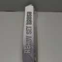 DENVEK Heated Round Brush, Ceramic Tourmaline Ion Curling Iron, Hot for Fluffy Thermal Brush Curling Wand, Suitable for All Hair Types Tool (White, 1 inch)