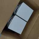 Powered Studio Monitor Speakers, Active Near-Field Monitor Speaker - White (Pair)