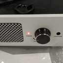 Vinyl Record Player with 2 Stereo Speakers BeltDriven Vintage Turntables 3 Speed 3 Size Wireless Bluetooth Playback AUXin RCA Out Headphone LP Vinyl Players Auto Stop Fashion White