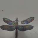 Dragonfly Suncatcher Ornament  Stained Glass Diamond Art Window Hanging Decoration, Gifts for Women & Garden Chime