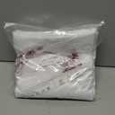 10x10ft Wrinkle Free White Backdrop Curtain for Parties Soft Fabric Drapes Wedding White Curtain Backdrop for Birthday Party Decorations Background for Photography 5x10ft, 2 Panels