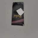 Pefei Tweezers Set - Professional Stainless Steel Tweezers for Eyebrows - Great Precision for Facial Hair, Splinter and Ingrown Hair Removal (Black)