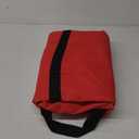 Zober Large Christmas Tree Storage Bag - Fits 9 Ft Artificial Trees - Tear Proof 600D Oxford Fabric Waterproof Christmas Tree Bag For Storage Box For Xmas - Strong, Durable Handles - Card Slot - Red