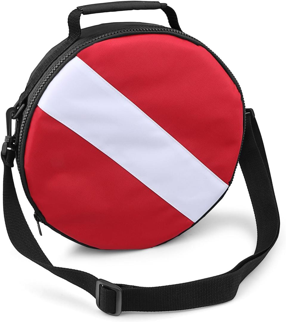 Portable Scuba Regulator Bag, Professional Diving Travel Bags Protective Gear Carry Handbag with Adjustable Shoulder Strap for Divers