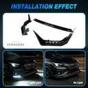 Front Bumper Lip Splitter for Subaru WRX 2022-2025 Accessories AKMAN