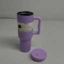 Simple Modern 40 oz Tumbler with Handle and Straw Lid | Leak-Proof Insulated Stainless Steel Water Bottle Travel Mug Cupholder Use | Gifts for Women Men Him Her | Trek Signature | Lavender Mist