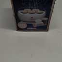 Conair Double Ceramic Hot Rollers for Long, Medium & Short Hair, 5 Ceramic Flocked 1-Inch Heated Hair Rollers with Clips, Hot Curlers for Women, Volume & Curls, Dual Voltage, Pink/White