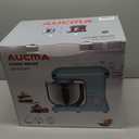 Aucma Stand Mixer, 900W 8QT Large Kitchen Mixer, Kitchen Electric Mixers with Dough Hook, Wire Whip & Beater (Gray, 8QT)
