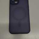 TOCOL Magnetic for iPhone 13 Case, Upgraded Full Camera Protection, Compatible with Magsafe, Drop Protection, Translucent Matte Back Bumper Phone Cover 6.1Inch (Dark Blue)