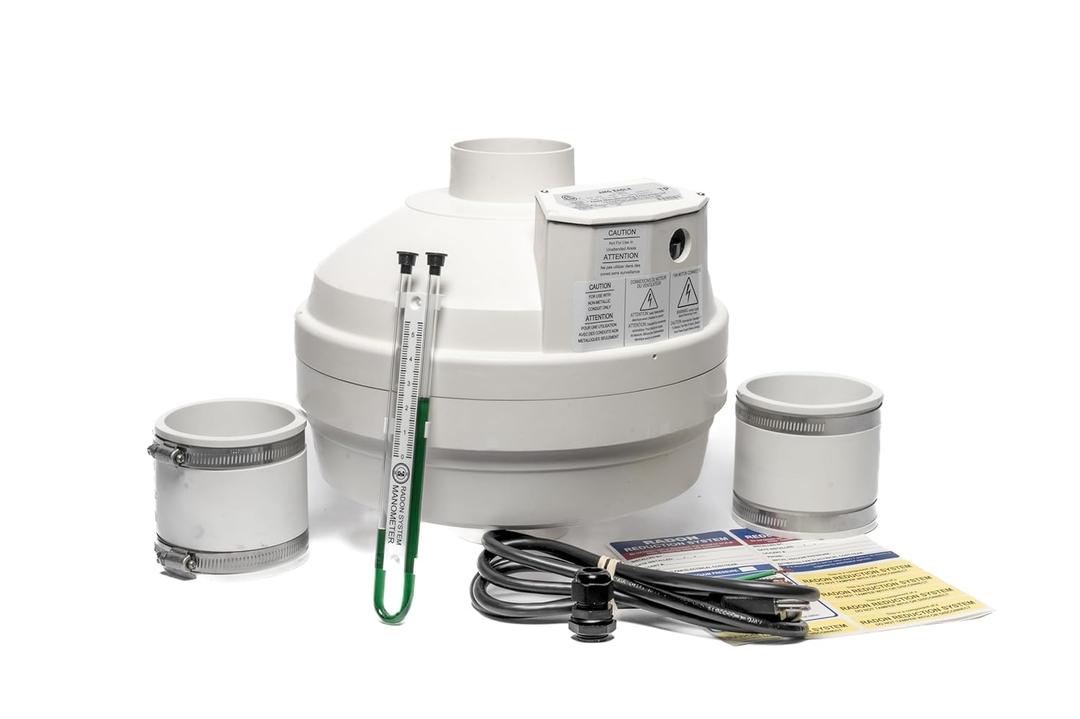 Festa AMG Eagle Radon Fan  3 Installation Kit - Quiet and Energy Efficient Radon Mitigation Inline Fans  High Performance 3 Duct Fan