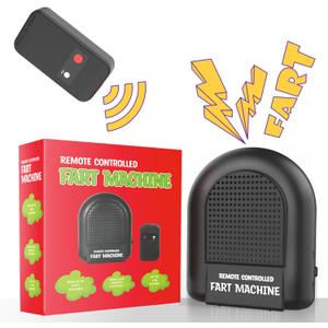 Fart Machine with Remote, Remote Controlled Fart Machine with Different Realistic Sounds Portable Farting Machine Toy Pranks Jokes Gag Gift for Kids Adults Pocket Size