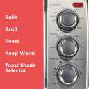 BLACK+DECKER TO1313SBD Toaster Oven, 15.47 Inch, Silver