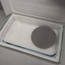 9x16 Borosilicate Glass Baking Dish, 3 Quart Glass Baking Dishes for Oven, Large Glass Cookware with 2 Silicone Mats and Gift Box, Heavy-Duty Casserole Dish for Family Party Cooking