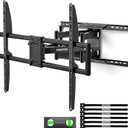 monTEK Heavy Duty TV Wall Mount for 50-100 Inch TVs up to 165 lbs, 4X Load Tested, Dual Arms Full Motion Bracket with Tool-Free Tilt, Swivel & Extend, Max VESA 900x600mm, Fits 12"/16"/18"/24" Studs