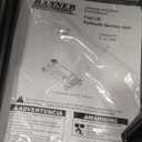 Blackhawk B6350 Black/Red Fast Lift Service Jack - 3.5 Ton Capacity, 28 1/2" L x 13 3/4" W x 6 1/2" H