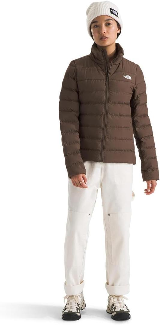 THE NORTH FACE Women's Aconcagua 3 Jacket | Wind Resistant, Water Repellent, 600 Fill Waterfowl Down Insulation (Medium), Smokey Brown 