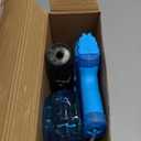 Electric Water Gun for Kids & Adults - 2 Pack Automatic Squirt Gun with Nozzle Flash & Water Spray Sound, Summer Outdoor Water Blaster Pistol Pool Beach Party Toys for Boys Girls (Blue&grey)