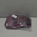 Crochet Yarn Bag Knitting Bag Storage for Crocheting Accessories Crochet Hook Case Organizer Gift for Crochet Lovers (Purple)