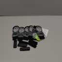 EXPAWLORER 6Pcs Anti-Slip Dog Socks to Prevent Licking Paws,Winter Snow Dog Boots & Paw Protectors, Dog Booties Traction Control on Hardwood Floor,Dog Shoes for Puppy Small Medium Large Senior Dogs (Grey)