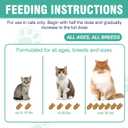 Cat Hairball Remedy Treats, 150 Soft Chews Cat Hair Ball Treatment Furball Control Relief Helps Eliminate and Prevent Hairballs for Indoor Cats Supports Skin and Coat Digestion Chicken Flavor, Best By 01/21/2028