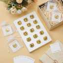 Sureio 100 Set Honor Society Lapel Pins Bulk 2026 Graduation Souvenir Gifts Gold School Award Badges 1 Inch with Card, Organza Bag for Student Teacher Congrat Grad Party