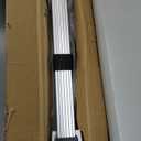 Soctone Telescoping Ladder, 12.5 FT Aluminum Button Retraction Extension Ladder with 2 Triangle Stabilizers, Multi-Purpose Ladder with Slow Down Design, 330lbs Max Capacity for House Daily Life