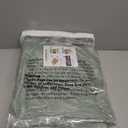 Chezmoi Collection Nora Sage Green Comforter Set Twin Size 2-Piece Lightweight Soft Stone-Washed Ruffled Shabby Chic Bedding for All Season